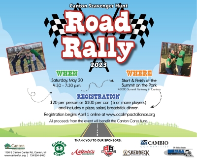 Road Rally Fundraiser 2023 for Canton Cares Fund