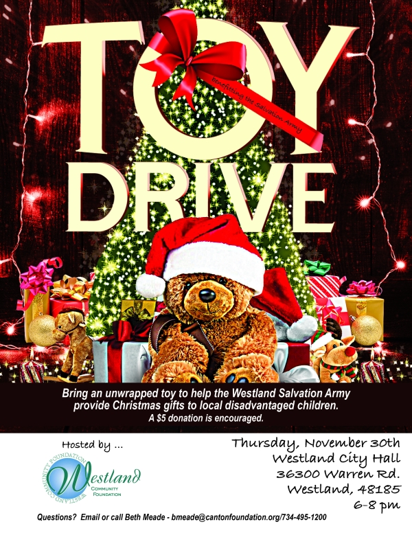 Toy Drive - Westland Community Foundation